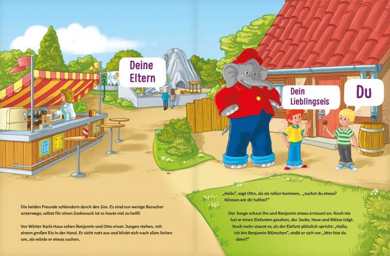 Personalisiertes Kinderbuch - Benjamin Blümchen und Du