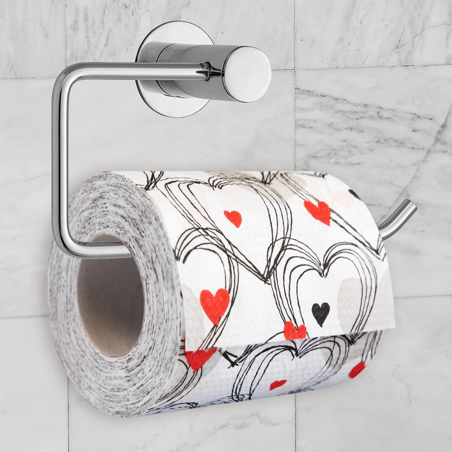 Toilettenpapier - Herzen