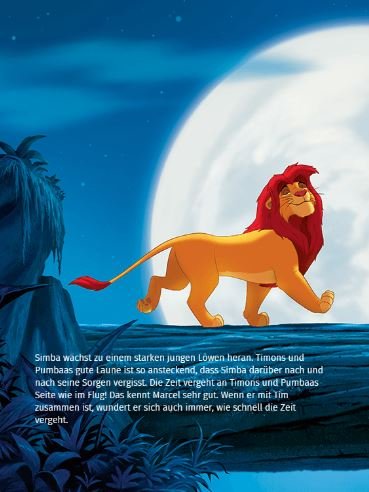 Personalisiertes Kinderbuch - Der König der Löwen