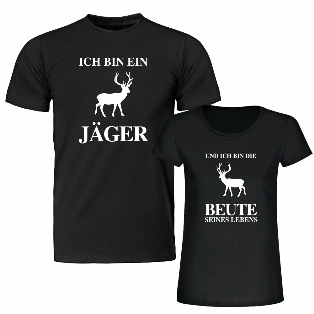 Partner T-Shirts - Ich bin ein Jäger