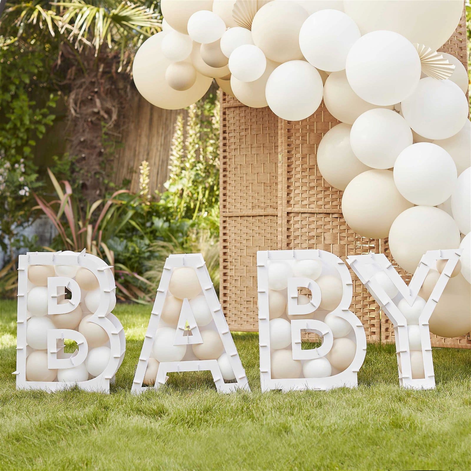Babyparty - Deko - Luftballon Mosaik Ständer