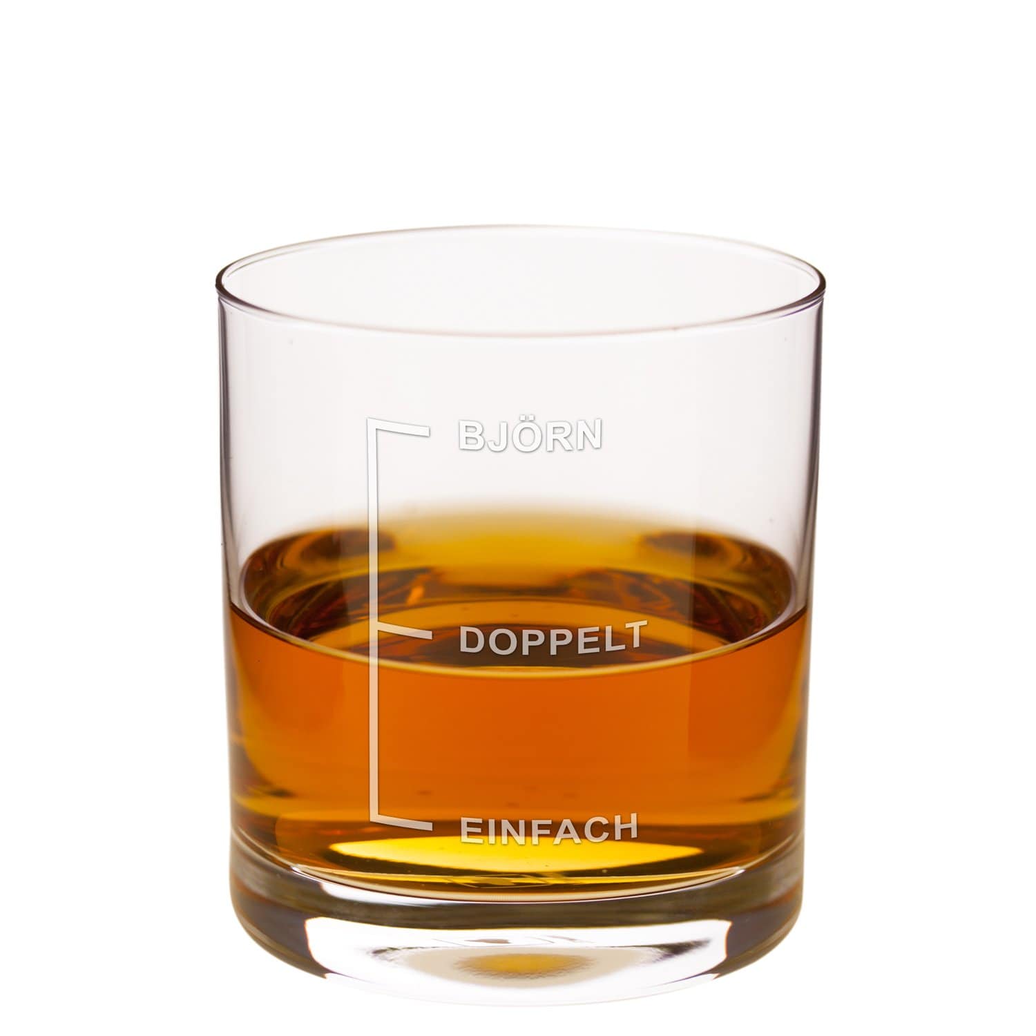 Whiskyglas - Einfach, Doppelt / Guter Tag, Schlechter Tag