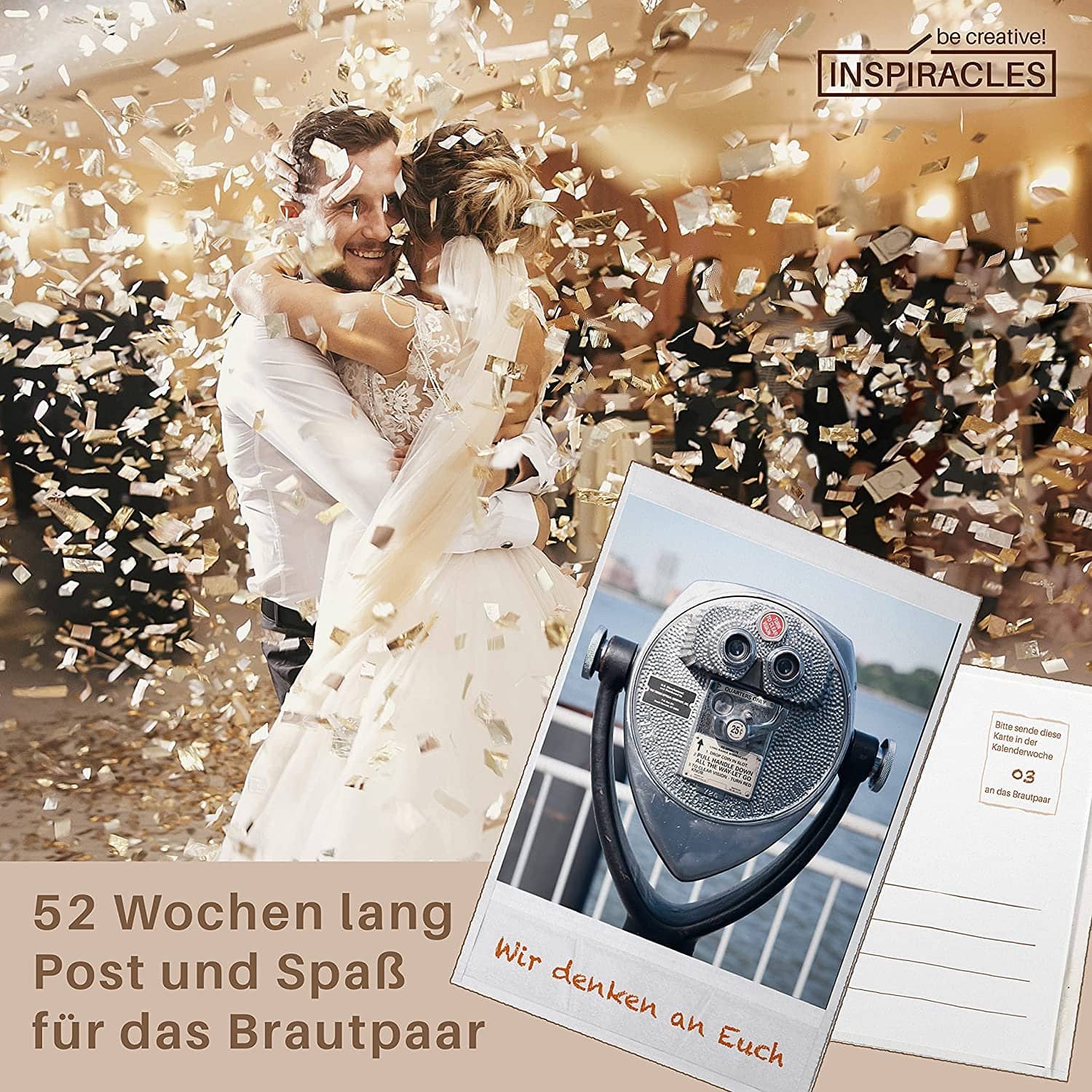 52 Postkarten - Hochzeitsspiel