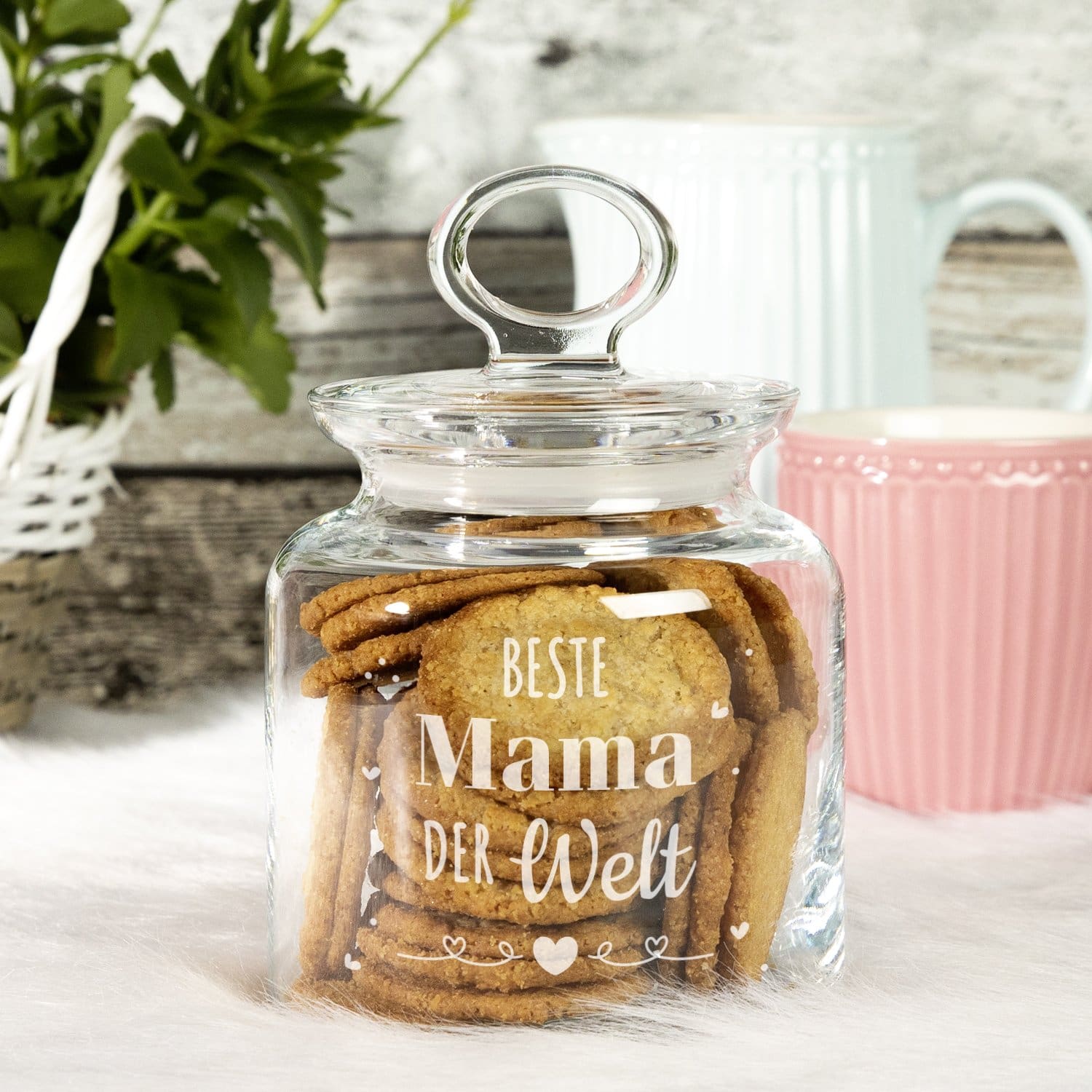 Keksglas für Mama - mit Personalisierung