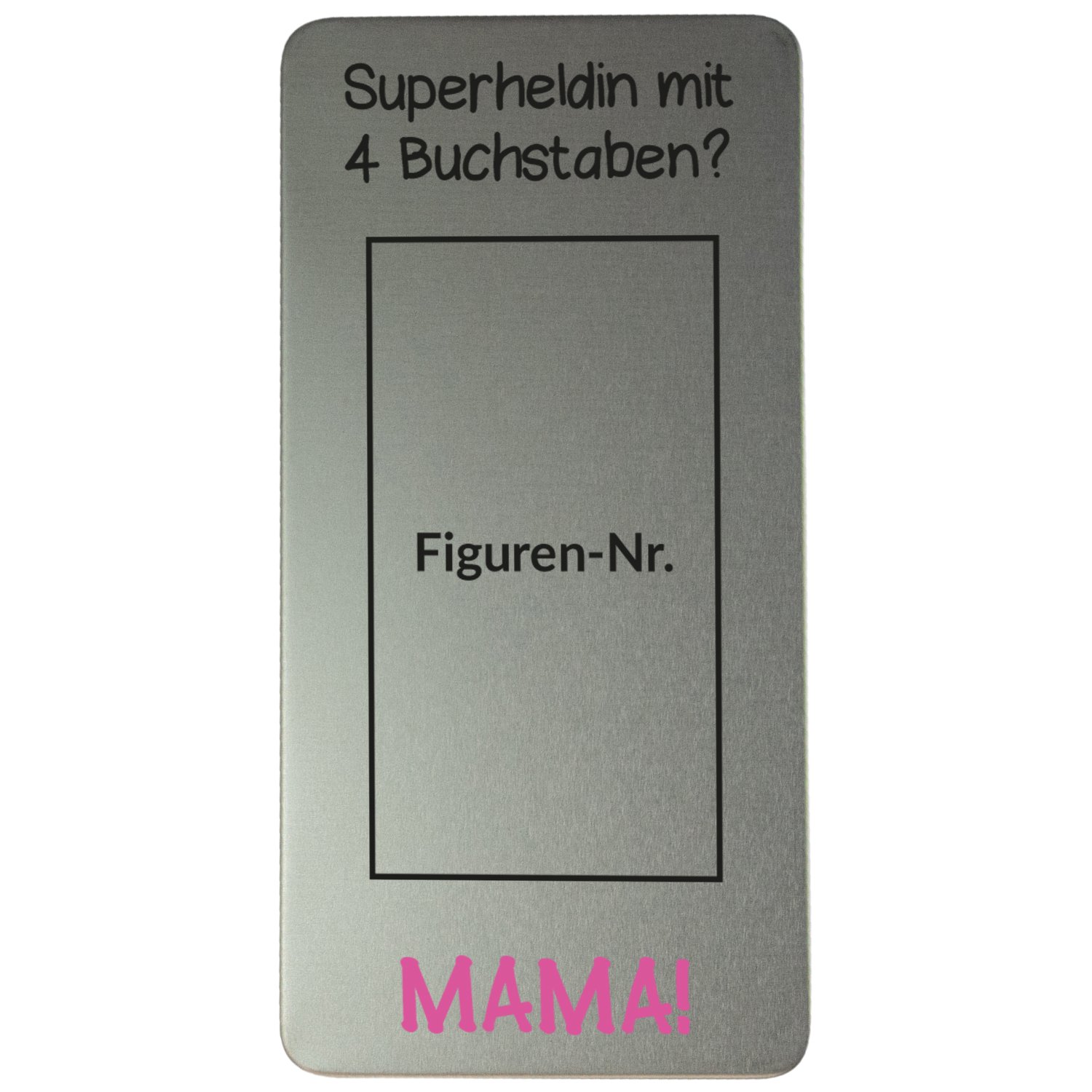 Schokoladenbox - Superheldin mit 4 Buchstaben - MAMA